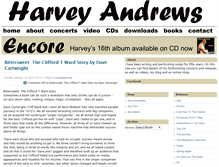 Tablet Screenshot of harveyandrews.com